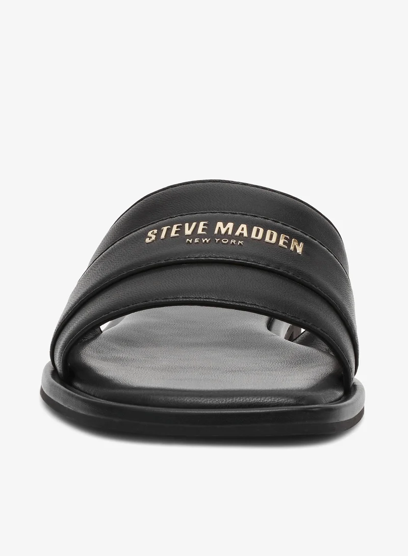 ستيف مادن صنادل مسطحة من جلد النابا